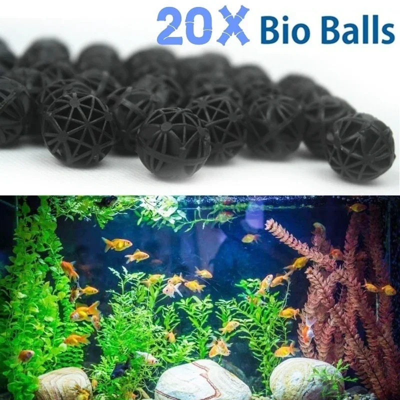 Marine Aquarium & Regional Centre Photos - 20Pcs 16mm Aquarium Filter Bio Balls