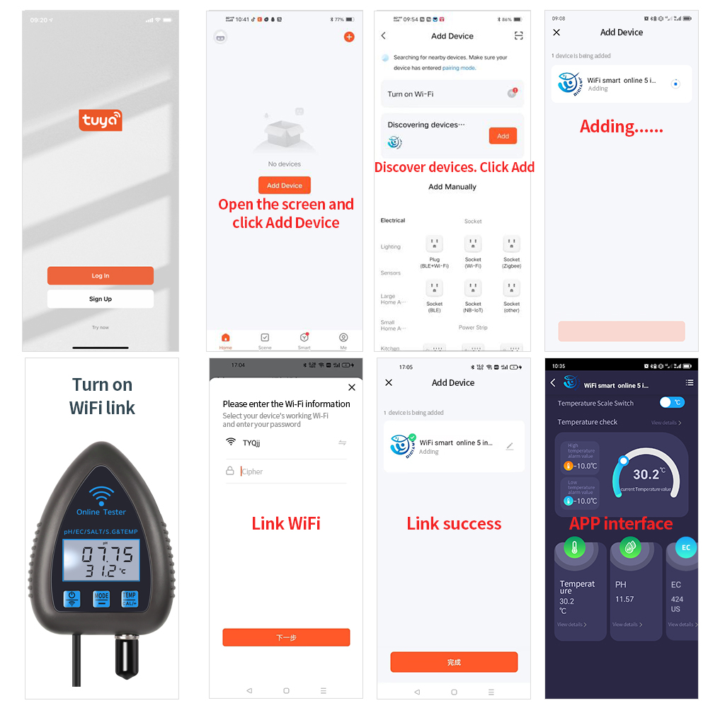Tuya WiFi 5 in 1 Water Quality - Marine Aquarium Par Meter review and price