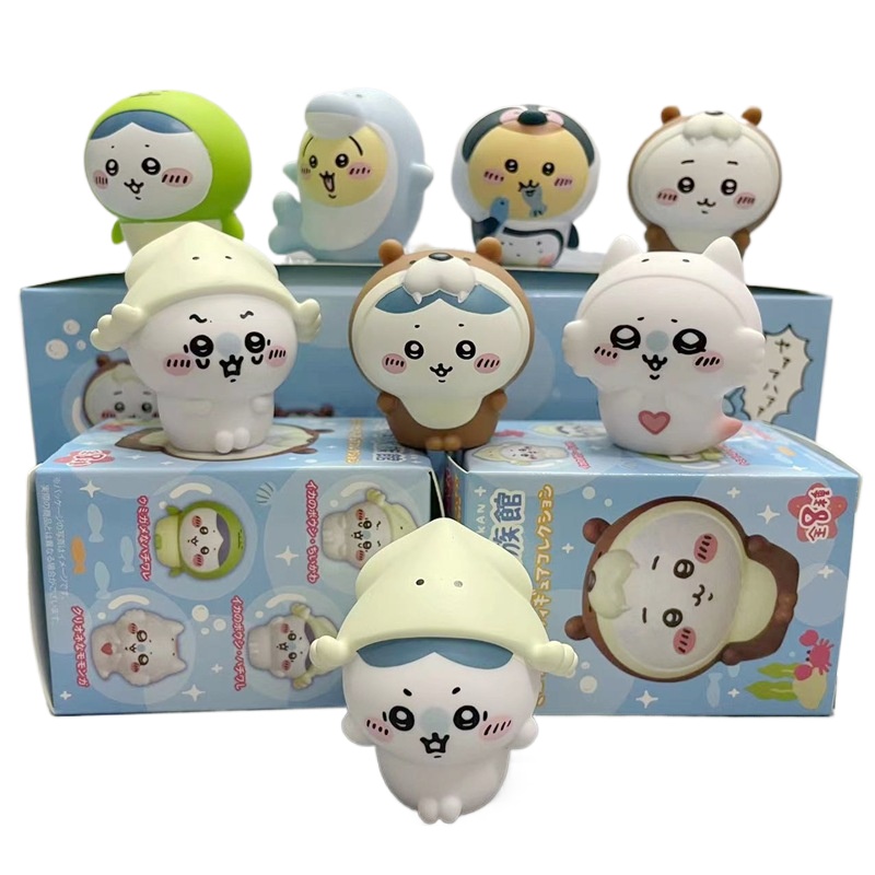 8pcs/Box Kawaii Chiikawa Aquar - Marine Aquarium & Regional Centre Photos review and price