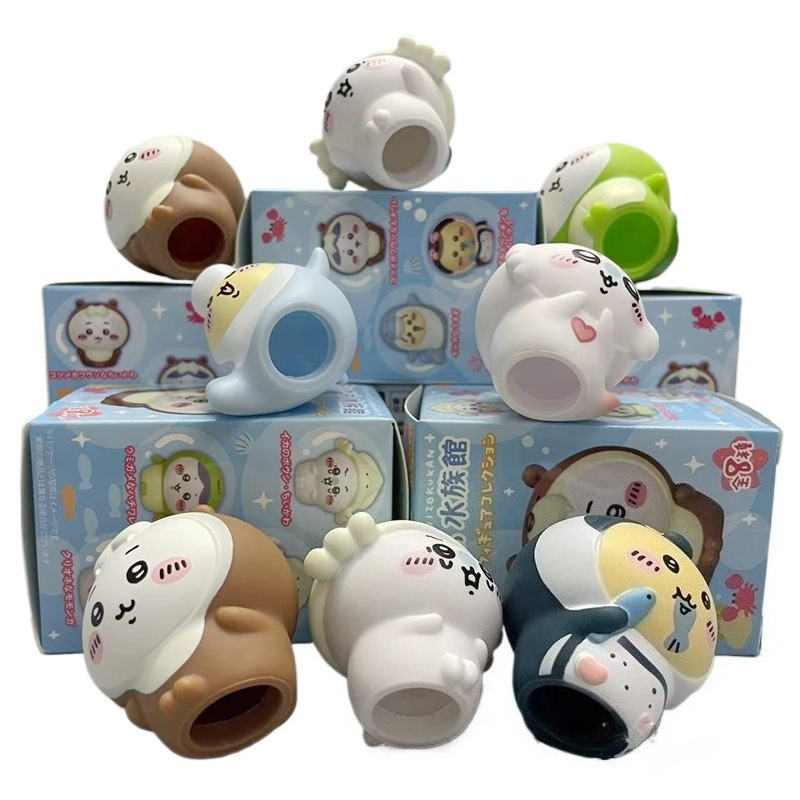8pcs/Box Kawaii Chiikawa Aquar - Marine Aquarium & Regional Centre Photos review and price