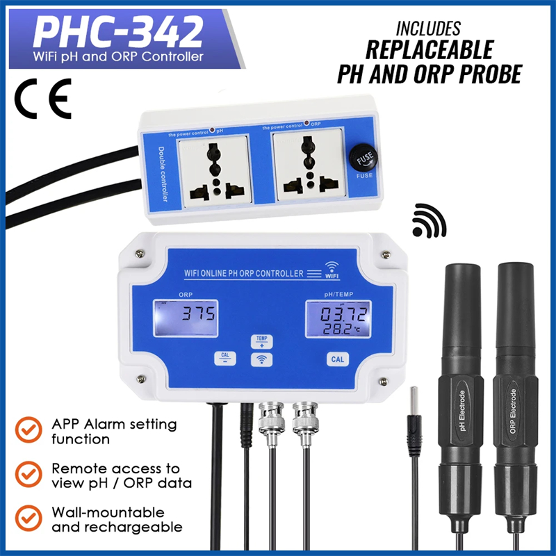 Tuya WiFi 3-in-1 PH ORP Temp C - Marine Aquarium Par Meter review and price