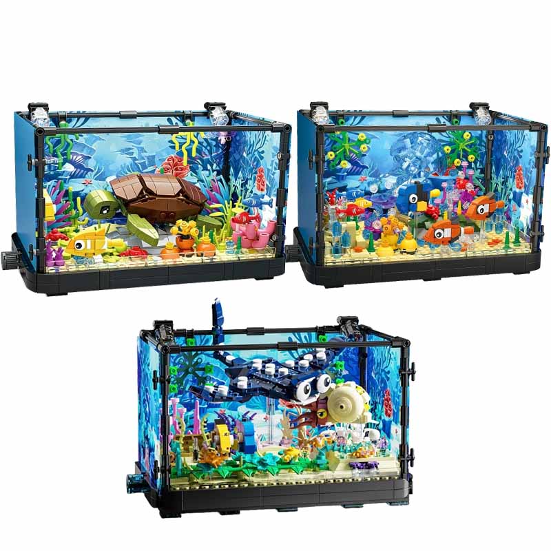 Fish Tank Building Block Set w - Marine Aquarium Tanks review and price