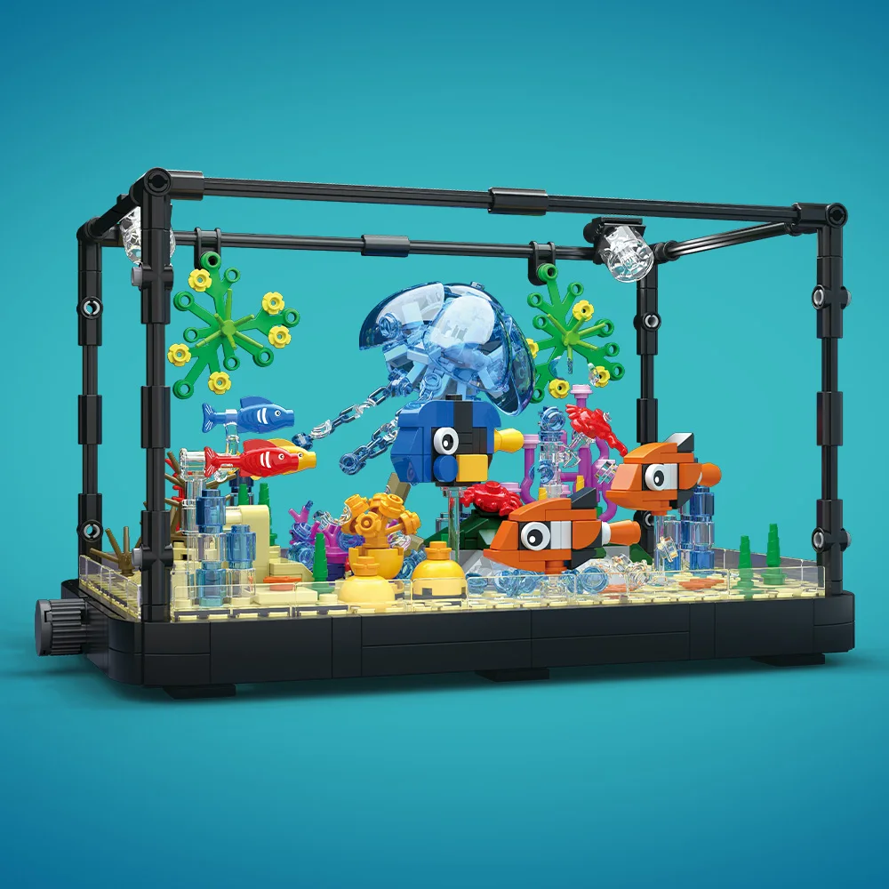 Fish Tank Building Block Set w - Marine Aquarium Tanks review and price