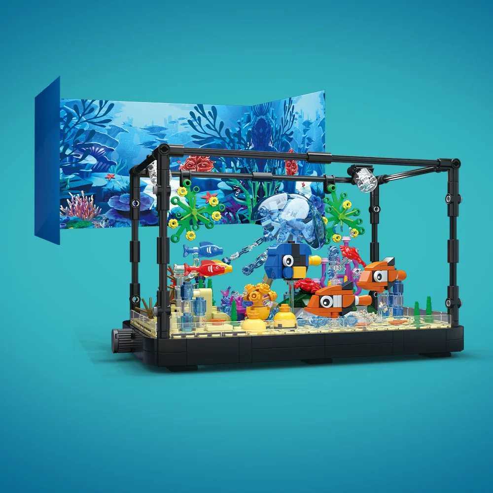 Fish Tank Building Block Set w - Marine Aquarium Tanks review and price