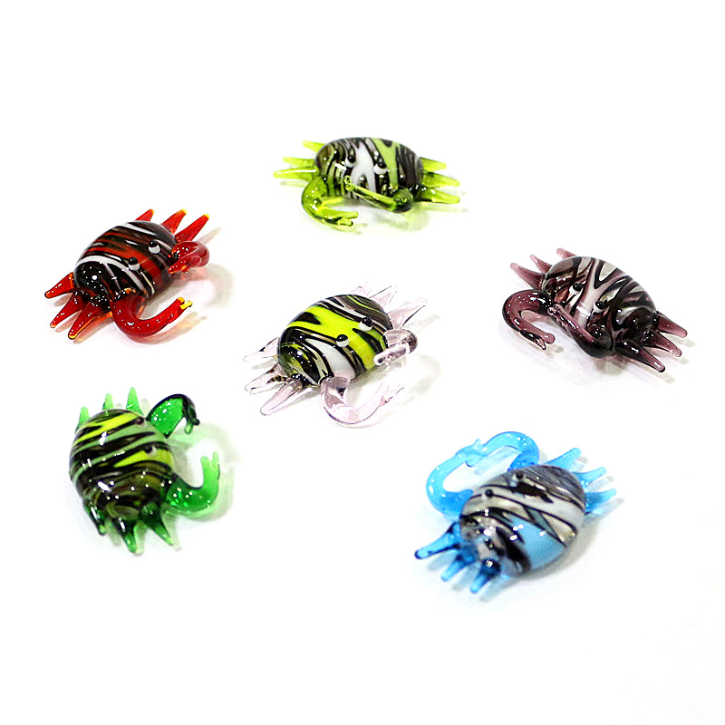 Handmade Cute Mini Glass Crab  - Marine Aquarium & Regional Centre Photos review and price
