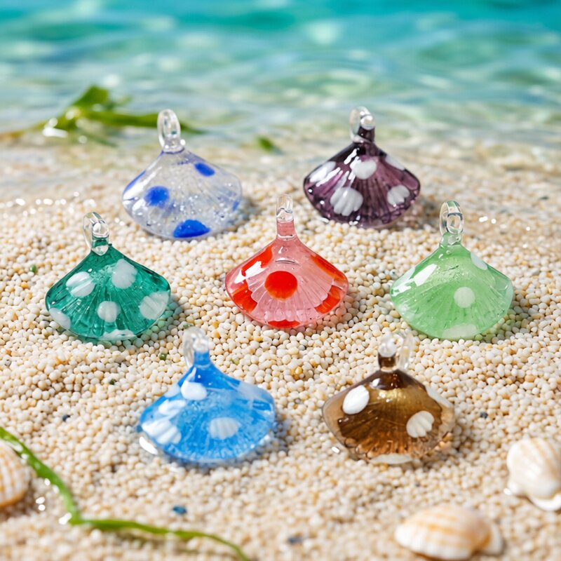 Colorful Mini Sea Shell Charm  - Marine Aquarium & Regional Centre Photos review and price