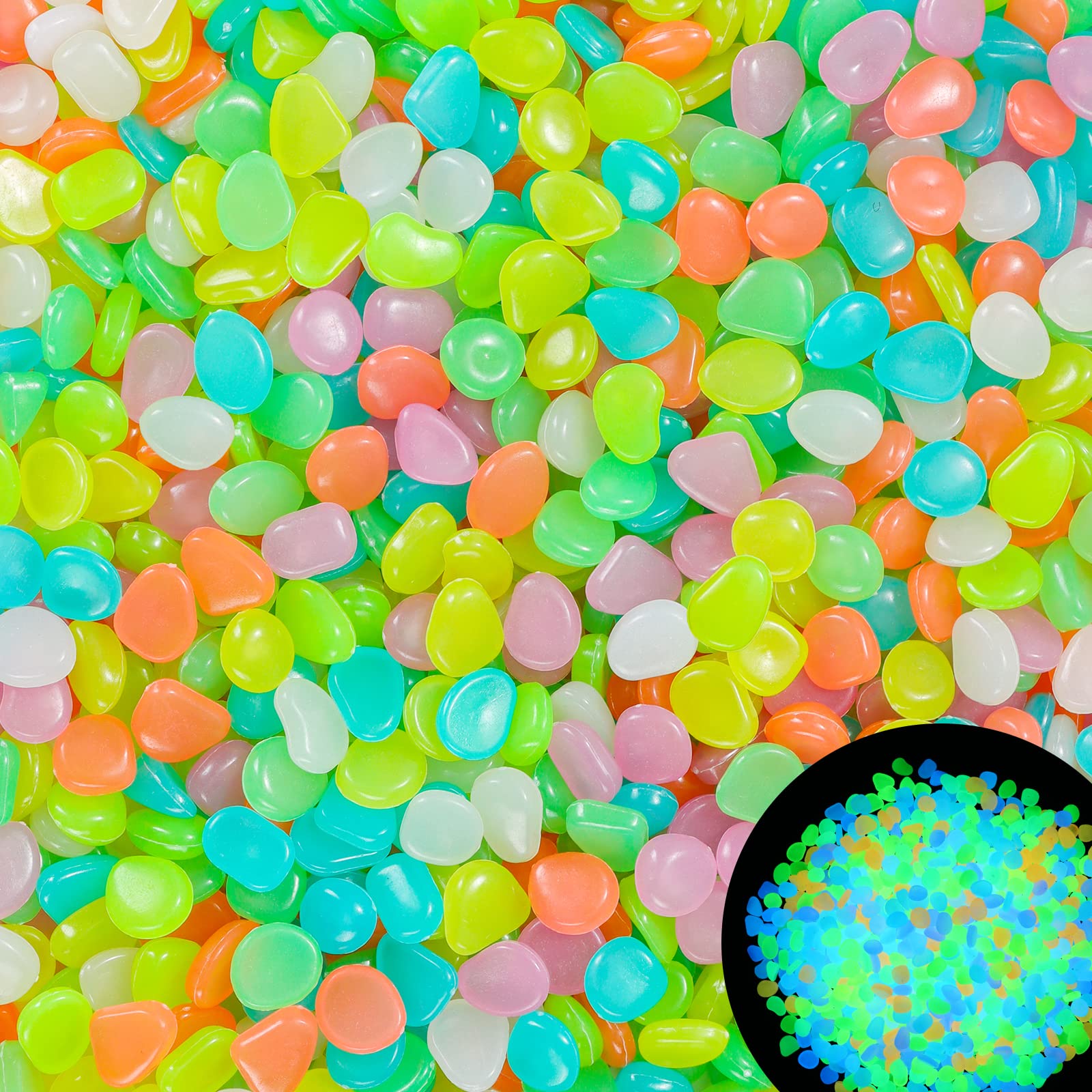 100Pcs Glow in the Dark Garden - Marine Aquarium Tanks review and price