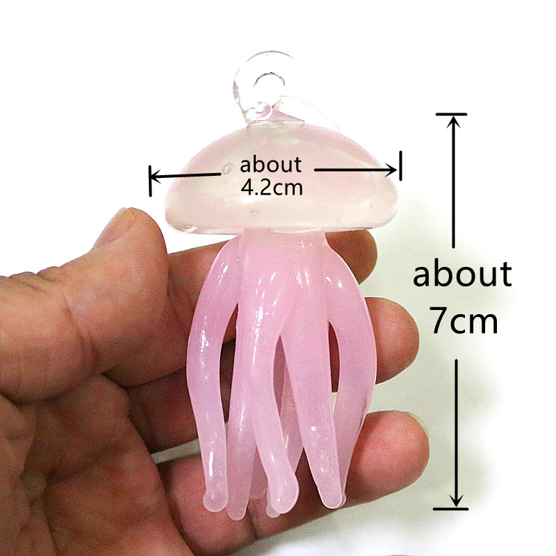 Pink Jellyfish Glass Pendant C - Marine Aquarium & Regional Centre Photos review and price
