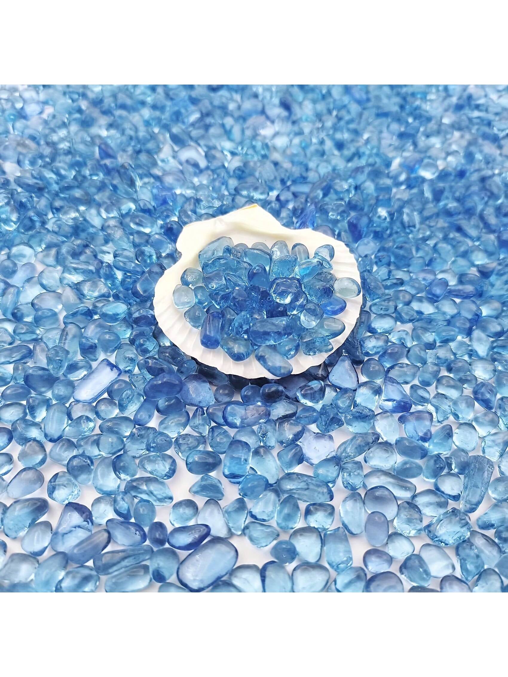 Blue Glass Gravel 3 4mm Aquari - Marine Aquarium Gravel review and price